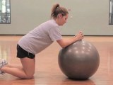 Three back friendly exercises narrated by Jill Barker
