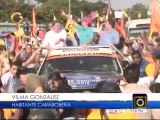 Así acompañaron al candidato Henrique Capriles en su caravana por La Isabelica