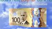 Bank of Canada collection of new polymer Canadian notes