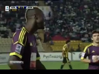 Алания 0 - 1 Анжи гол Траоре
