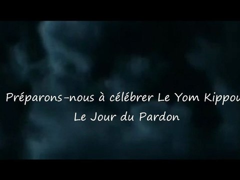 Yom Kippour Jour du Pardon