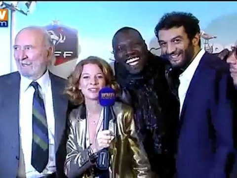 Ramzy, Omar Sy et Joey Starr présentent le film Les Seigneurs