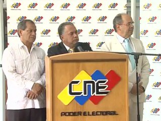 CNE sobre caso Caldera: "No existe regulación para la precampaña"