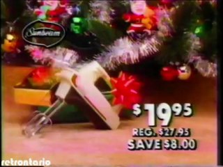 Canadian Tire Lets You Give Like Santa 1984