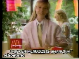 McDonalds Chicken Nuggets Shanghai 1987