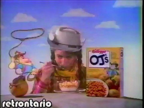 Kellogs OJs Cereal 1985