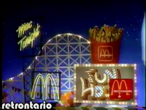 McDonalds Mac Tonight 1987