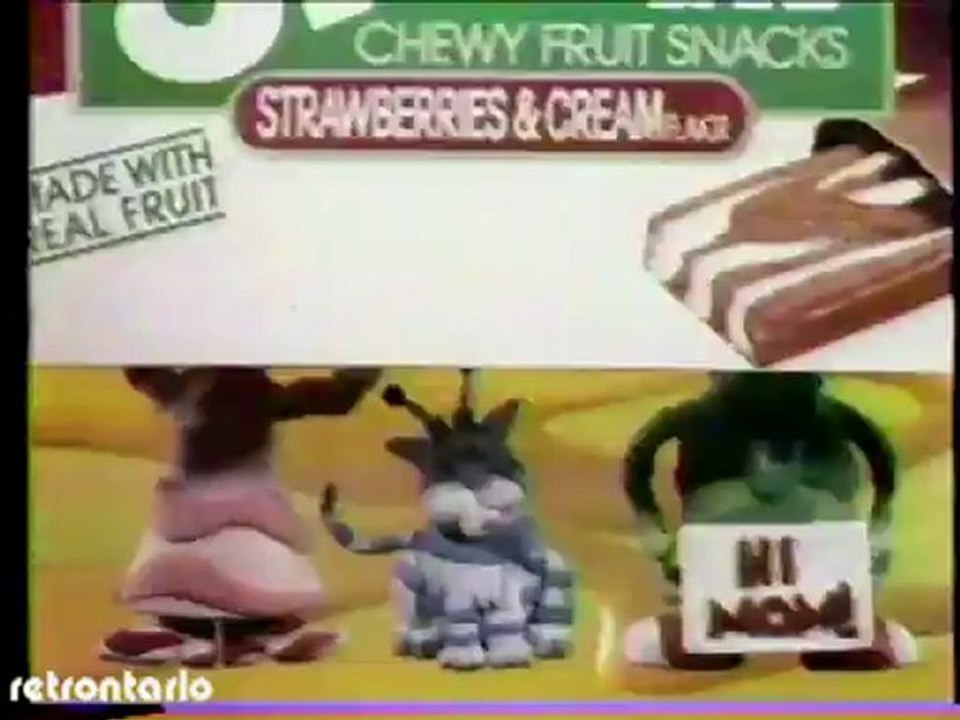 Fruit Swirl Bars 1986