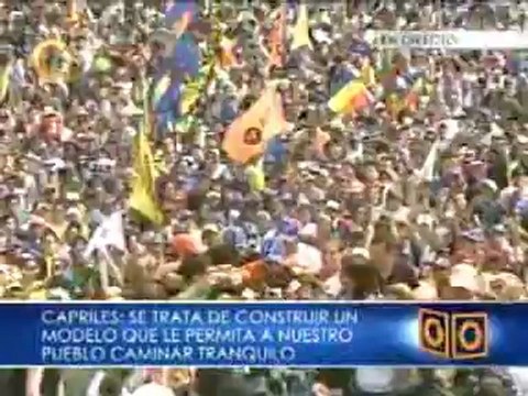 Capriles Radonski en Aragua: Gran Caravana en Maracay