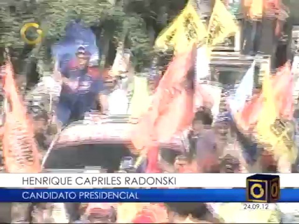 Así fue el recorrido de Capriles Barinas y Vargas