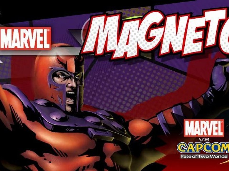 MARVEL VS. CAPCOM 3: FATE OF TWO WORLDS "Magneto Gameplay" for PS3 and Xbox 360