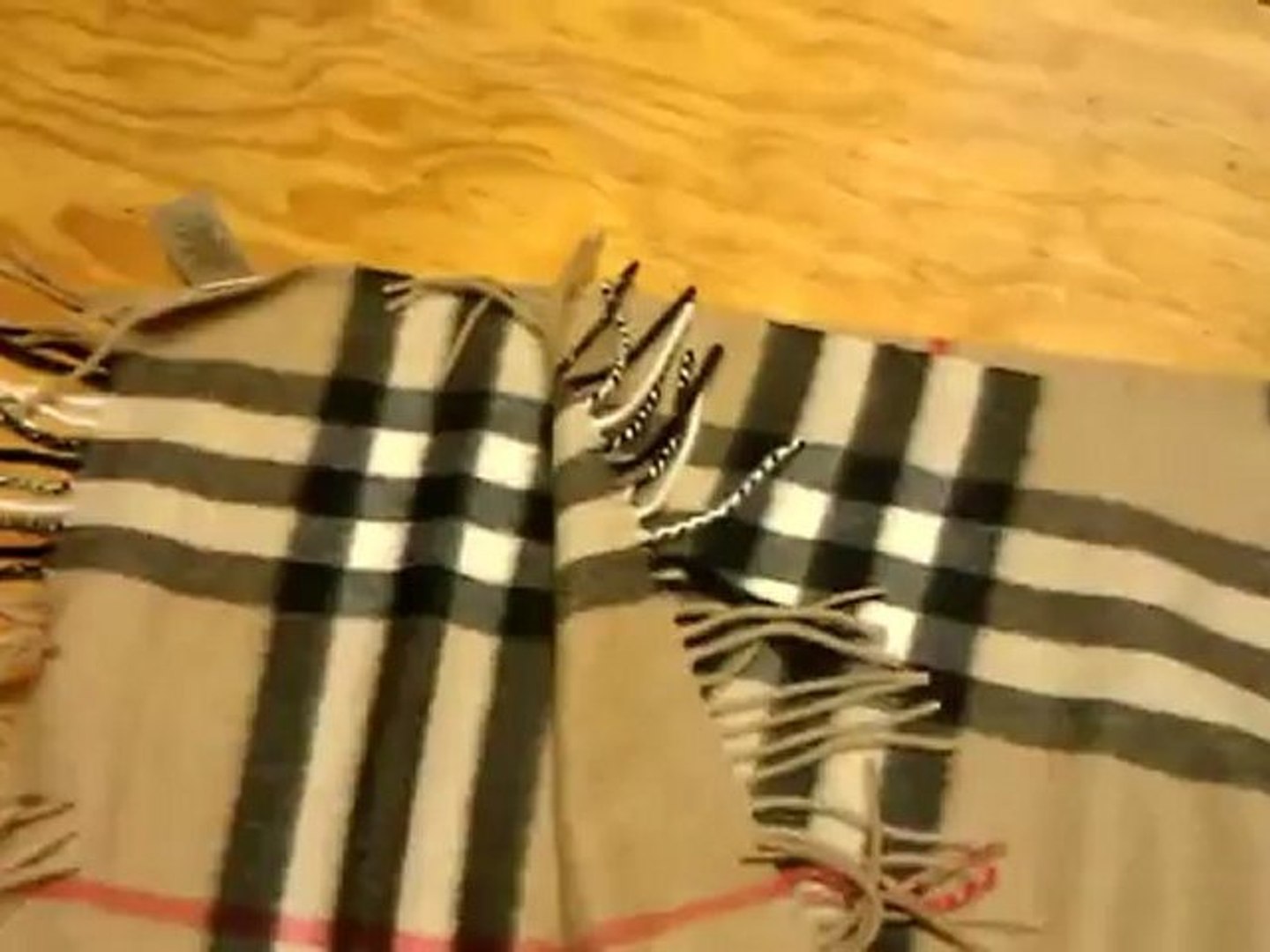 Burberry Cashmere Scarf Release