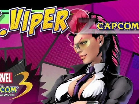 MARVEL VS. CAPCOM 3 Crimson Viper Character Reveal Trailer for PS3 and Xbox 360