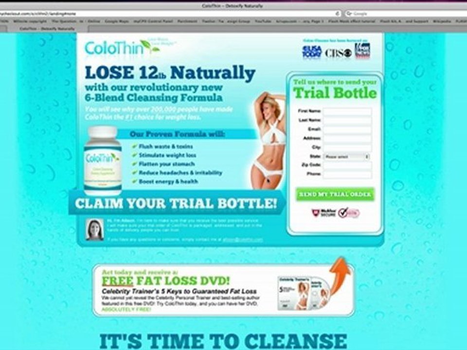 ColoThin Cleanse : Cleanse Your Body with Colothin Colon Cleanser.  (Free Trial Available Here)