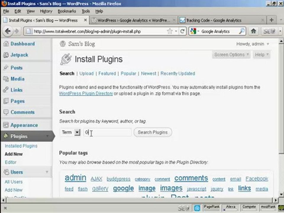 How To Add Google Analylics to Wordpress: