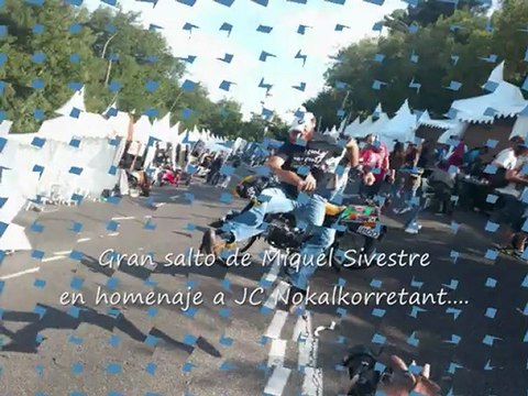 Miquel silvestre en la V Edición Fiesta Muévete por Madrid en Moto