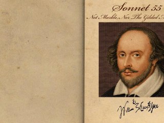 Sonnet 55 : Not Marble, Nor The Gilded Monuments by William Shakespeare