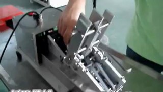 card packaging machine@@ paper card wrapping