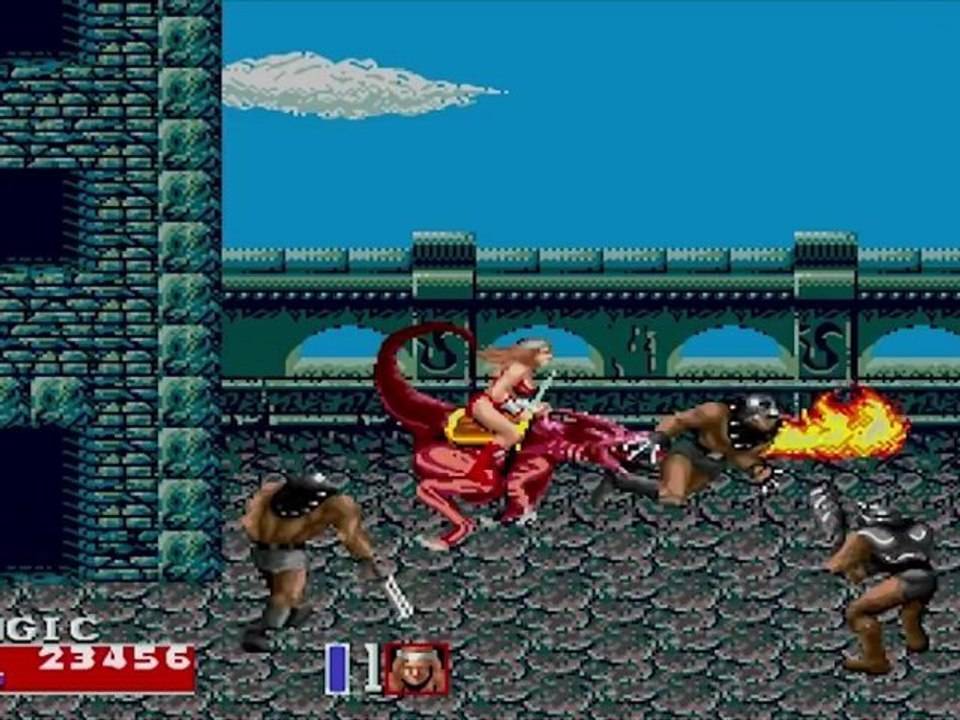 E = Emulateur Golden Axe II [MD] & Inspecteur Gadget [Super Nes]