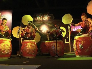 Ambiance de la soirée de Lancement de Mists of Pandaria à Paris