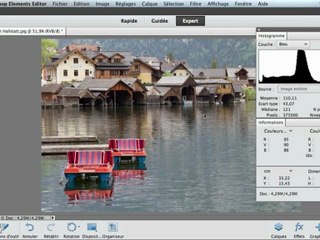 Adobe Photoshop Elements 11 : Lecture et interprétation d'un histogramme