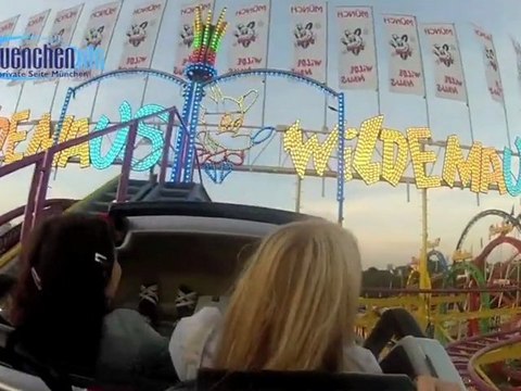 Wilde Maus @ Oktoberfest München 2012 (Onride Video)