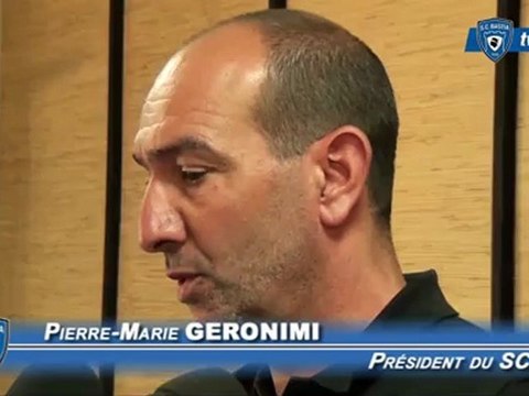 Réunion préfet / Diririgeants SC Bastia : Interviews