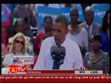 ANTÐ - Tổng thống Obama chiếm ưu thế trong cuộc đua vào nhà trắng