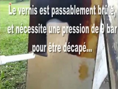 CRYOBLASTER ATX30: nettoyage cryogénique vernis industriel
