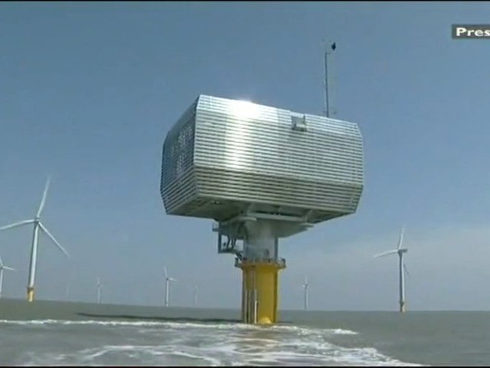 BBC Look East News Essex Frinton On Sea Offshore Wind farms Gunfleet Sands