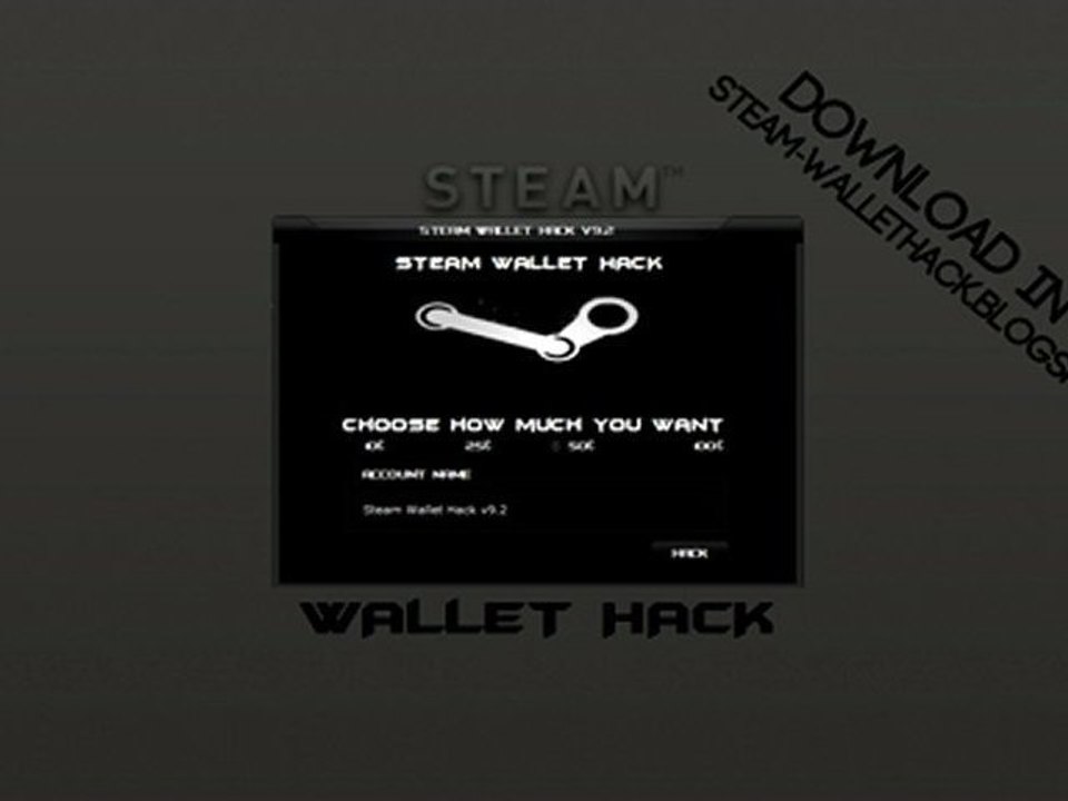 [September 2012] Steam Wallet Hack Free & Working [Free Steam Wallet Funds]