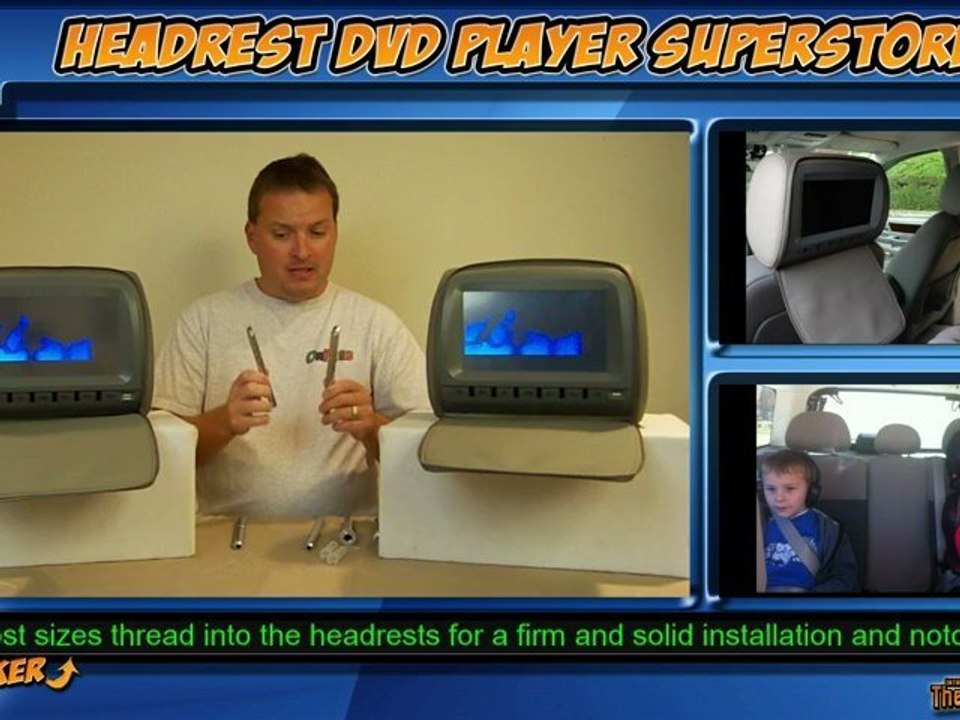 VERSA Headrest Posts for Easy Installation from Autotain