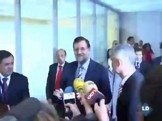 Rajoy escapa de la prensa una vez más
