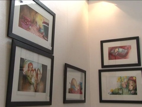 Illustrations l'Elan Vert à la MAC de Sallaumines - Télé Gohelle