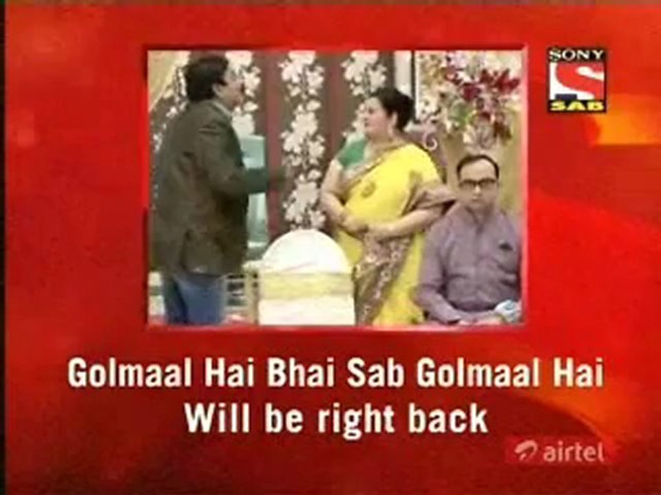 Golmaal Hai Bhai Sab Golmaal Hai -25th September 2012 pt2