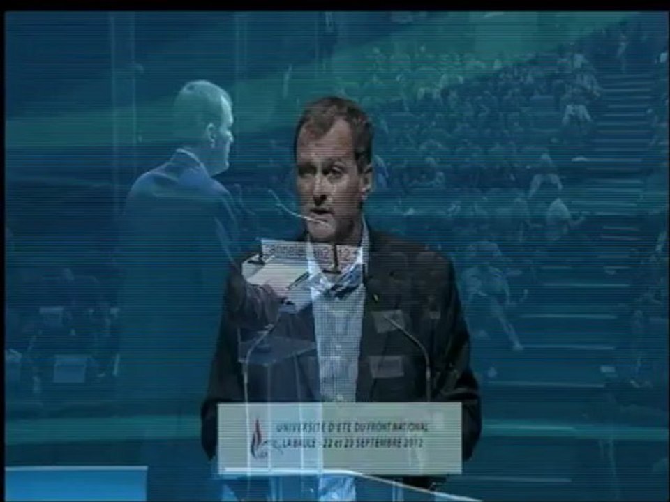 Intervention de Louis Aliot - UDT 2012