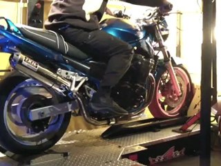 passage au banc bandit 650 de thomas