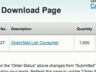 Mailing List Instant Download