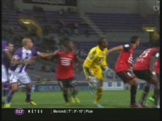 TFC - Rennes (2-2) : Ali Ahamada sauve Toulouse