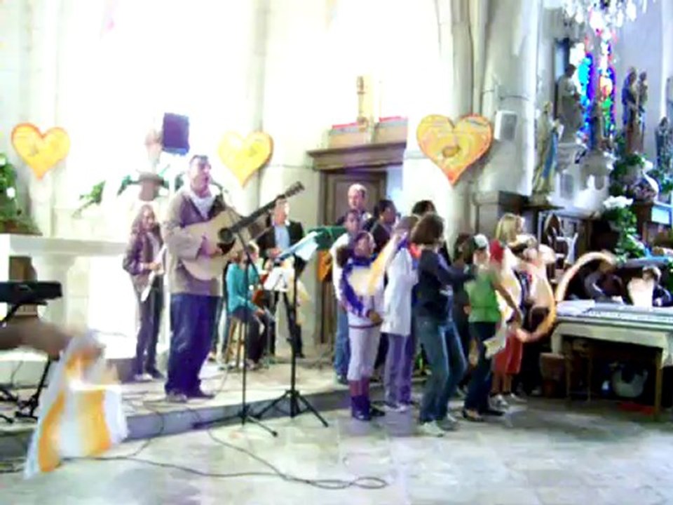 Final du chant pour l'Eucharistie