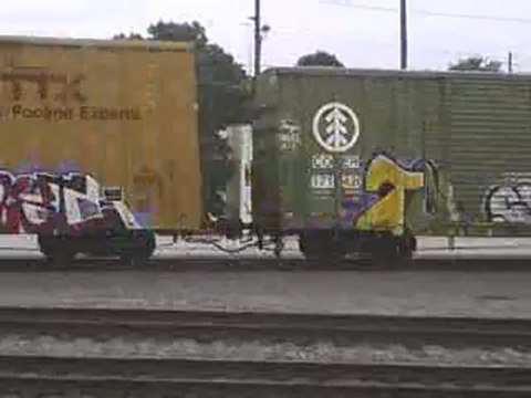 Norfolk Southern mixed freight west through Austell Ga.
