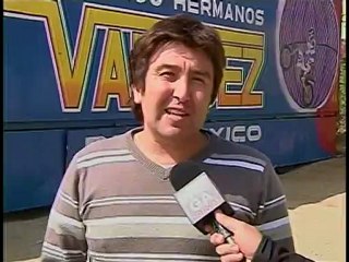 Trapecista se encuentra en estado grave luego de caer desde 10 metros de altura