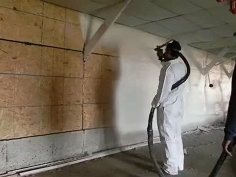 Batusel sprey poliüretan iç cephe izolasyonu