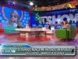 Pronto.com.ar Marcela Feudale angustiada con el Bailando
