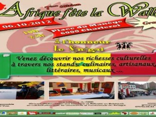 L'Afrique Fête la Wallonie le 06 Octobre 2012 "Télé Solidarité" par Ledoux paradis