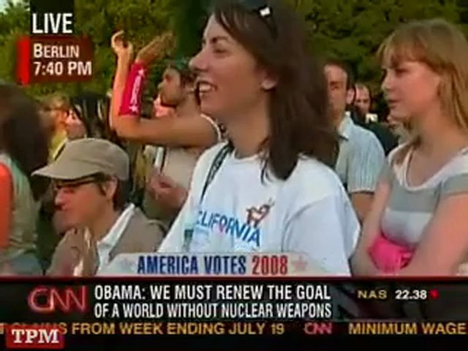 President Obama Speech from Berlin, Germany