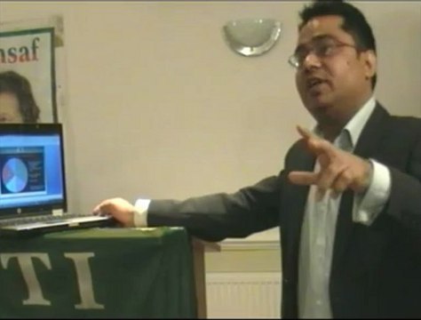 Meer Ikram Hussain Shah Presenting Election Stratagy prepared by himself