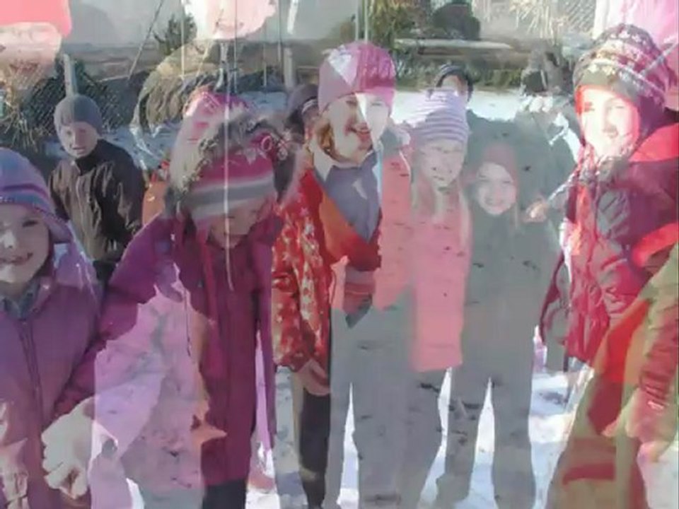 Fun in the Snow at Saint Thomas National School Peterswell