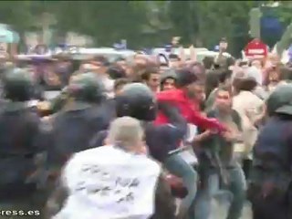 Al menos 22 detenidos en la protesta del 25-S