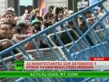(Vídeo) 'Rodea el Congreso' degenera en violentos choques con la policía – RT (1/2)